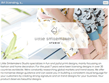 Tablet Screenshot of littlesmilemakersstudio.com